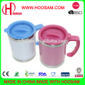 Hot sale office 16oz stainless steel mug, travel mug with handle